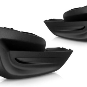 KAIHUIXING Front Bumper Fog Light Hole Cover Driver Side Left Black for Nissan for Altima Base/S/SL/SV 2013-2015 NI1038114 GRI01668